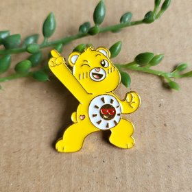 Care Bears Sunshine Bear Enamel Pin Badge