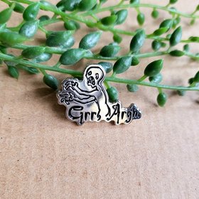 Buffy Grr Argh Enamel Pin Badge