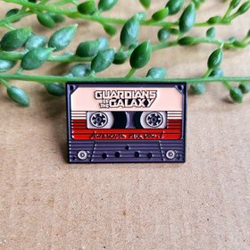Guardians of the Galaxy cassette Enamel Pin badge
