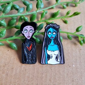 Corpse Bride Enamel Pin Badge