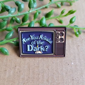 Are You Afraid of the Dark Enamel Pin Badge
