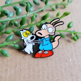 Rocko's Modern Life Enamel Pin Badge