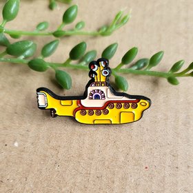 Yellow Submarine Enamel Pin badge