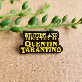 Quentin Tarantino Enamel Pin Badge