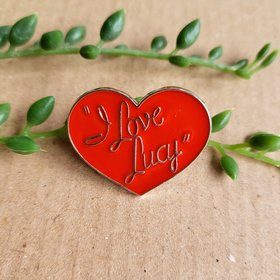 I love Lucy Enamel Pin badge