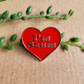 Idles I'm Scum Enamel Pin badge
