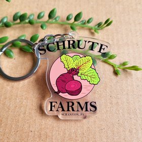 The Office Schrute Farm Keyring