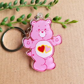 Love A Lot Care Bear Keyring