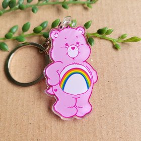 Cheer Care Bear Keyring