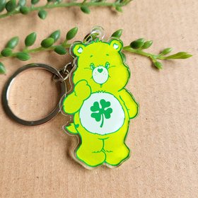 Good Luck Care Bear Keyring