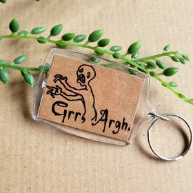 Buffy Grr Arg Keyring