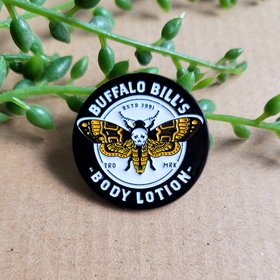 Hannibal Lecter pin badge