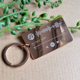 HIM band Keyring