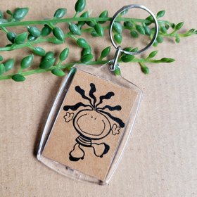 Bubblegum Keyring