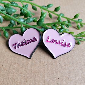 Thelma and Louise pin badges