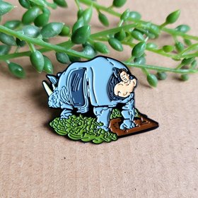 Ace Ventura pin badge