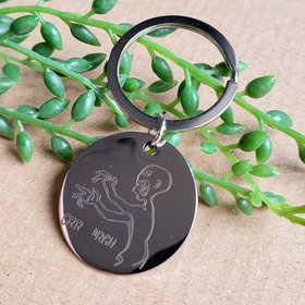 Buffy Grr Argh Keyring