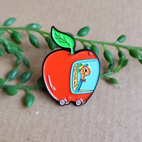 Richard Scarry Enamel Pin Badge