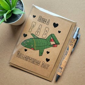 Thunderbirds Valentines Card 