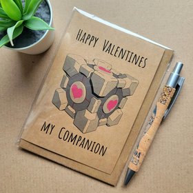 Portal Valentines Card 
