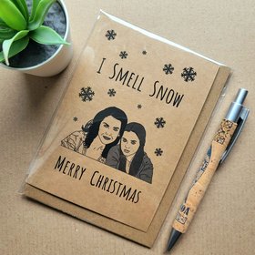 Gilmore Girls Christmas Card