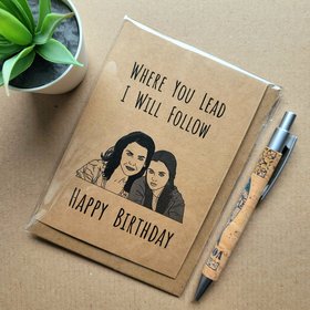 Gilmore Girls Birthday Card