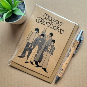 The Beatles Yellow Submarine Birthday Card