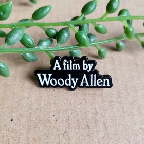 Woody Allen Pin Badge