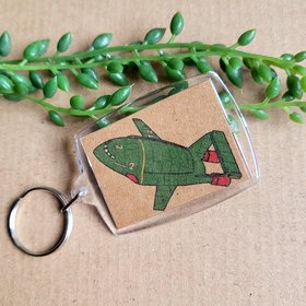 Thunderbirds Keyring