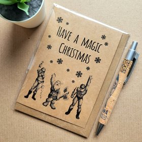 Golden Axe Christmas Card
