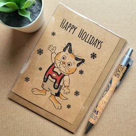 Richard Scarry Christmas Card