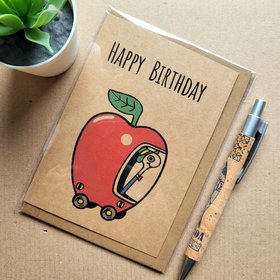 Richard Scarry Birthday Card