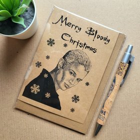 Buffy Christmas card