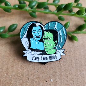 The Munsters Enamel Pin badge