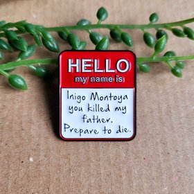The Princess Bride enamel pin badge