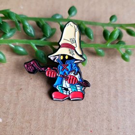 Final Fantasy IV Black Mage Enamel Pin badge