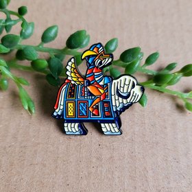 Labyrinth Sir Didymus Enamel Pin badge