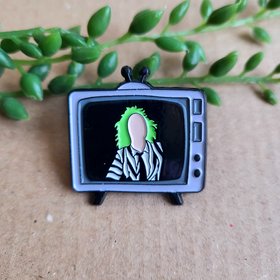 Beetlejuice Enamel Pin badge