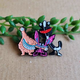 Aaahh!! Real Monsters Enamel Pin badge