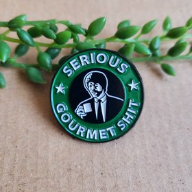 Pulp Fiction enamel pin badge