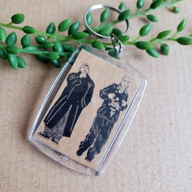 Clerks Jay and Silent Bob Keyring