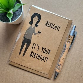 Funny Bobs Burgers Birthday Card