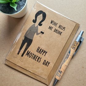 Funny Bobs Burgers Mothers day Card - Linda Belcher
