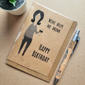 Funny Bobs Burgers Birthday Card