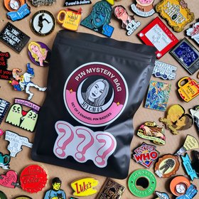 Pin Badge Mystery Bag - 3 Pack