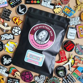 Music Band Pin Badge Mystery Bag - 3 Pack