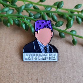 The Office USA Enamel Pin badge - Prison Mike