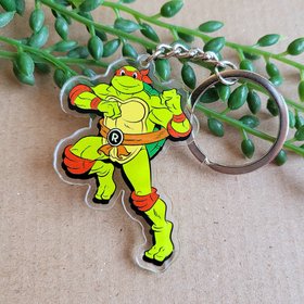 Teenage Mutant Ninja Turtles Keyring - Raphael