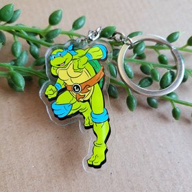 Teenage Mutant Ninja Turtles Keyring - Leonardo