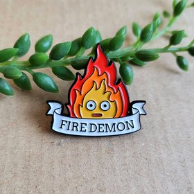 Howls Moving Castle Enamel Pin badge